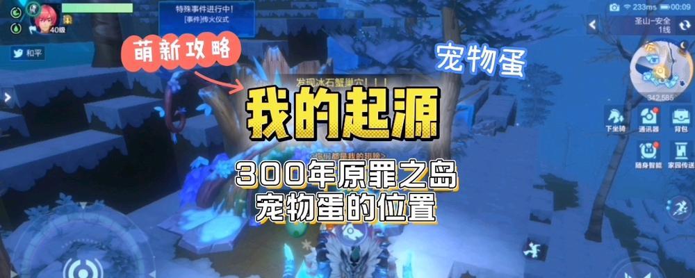 宠物起源大揭秘——以游戏为主的宠物强度排行