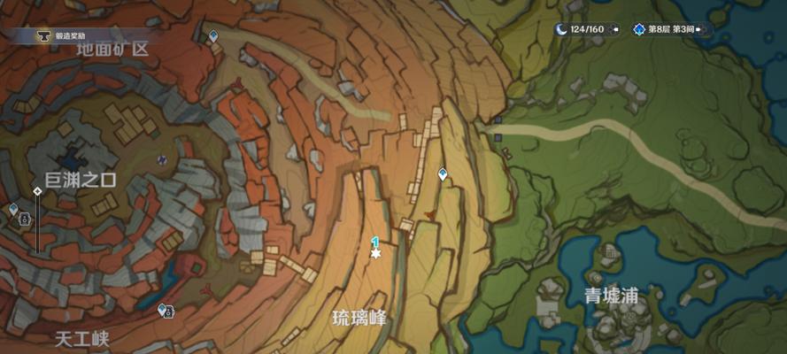 原神层岩巨渊精英怪分布图：找到每一个刷新点！