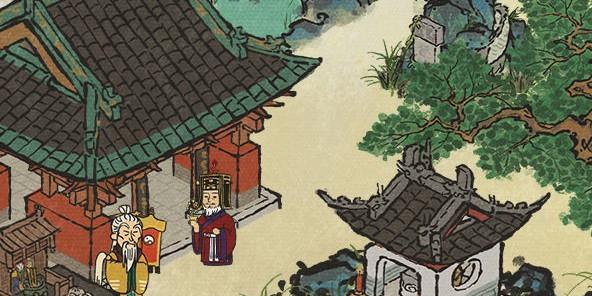 江南百景图千树梨花在建筑中的应用效果（以游戏为主）