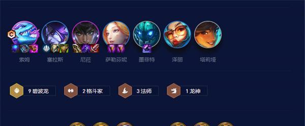 《云顶之弈双人模式段位级别排列一览》（五个级别）