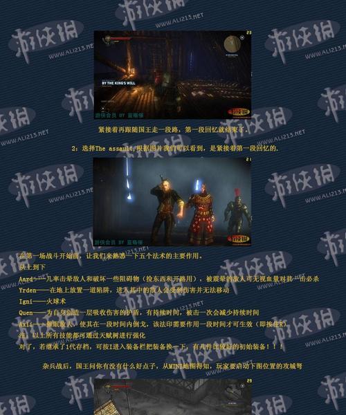 《巫师2》支线任务全攻略（一次深入游戏的全方位冒险）