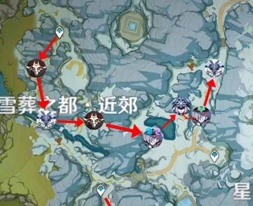 《原神》游戏雪山大勘测放置信标位置指南（寻找信标位置）