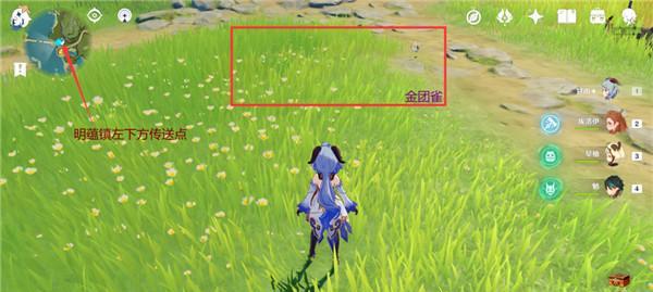 《原神》碧团雀位置详解（寻找碧团雀的最佳捕捉地点和技巧）