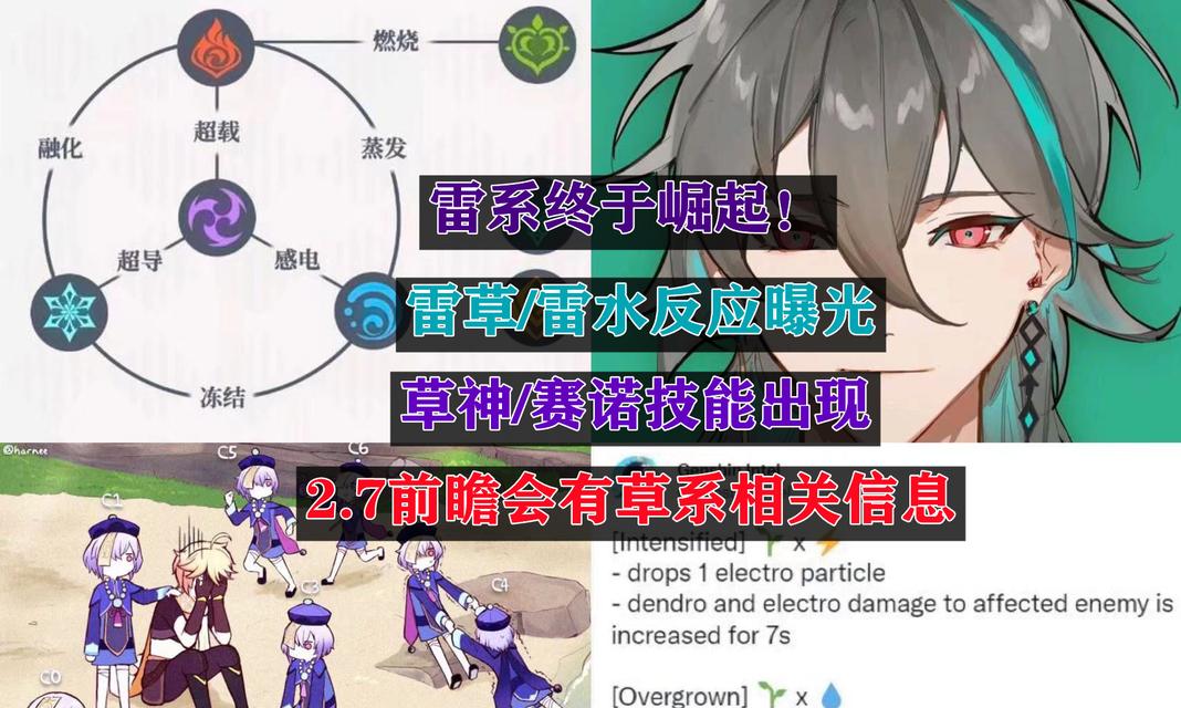 原神草神进激化队，打造超强输出阵容（以游戏为主）