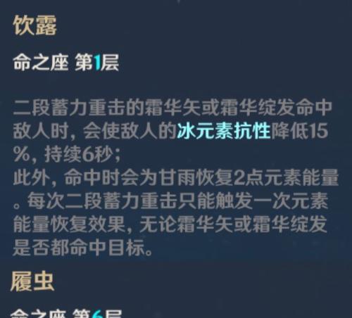 《原神甘雨池子全角色解析》（解锁小甘雨等角色的能力和战术）