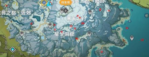 原神龙脊雪山绯红玉髓位置分布一览（探索绯红玉髓的秘密世界）