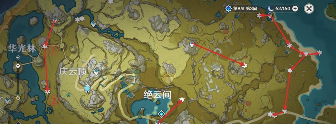 《原神雪山锄大地路线雪山日常刷狗粮指南》（如何高效地刷取经验和素材）
