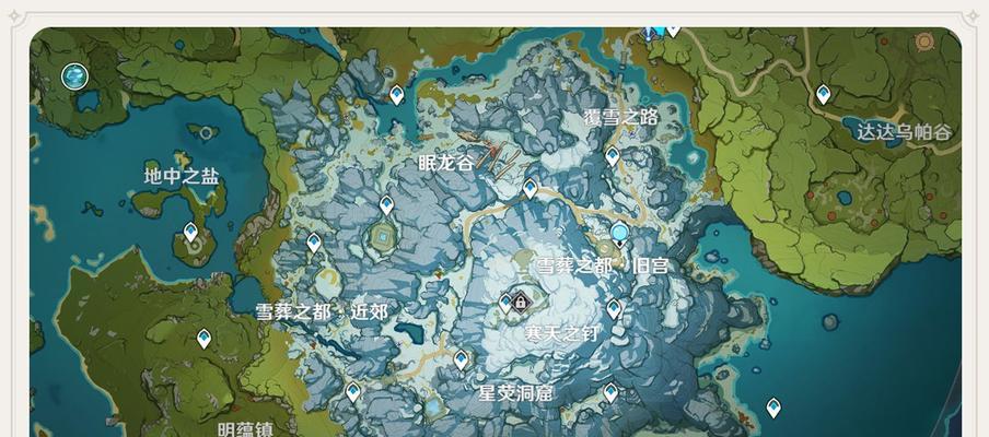 原神雪山探险（解锁新区域）