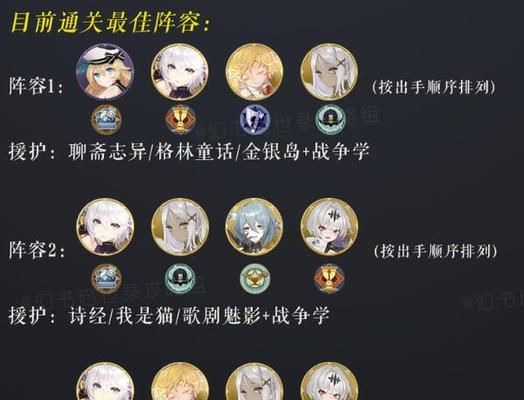 以幻书启世录援助最佳角色排行推荐（解读幻书启世录中最强援助角色）