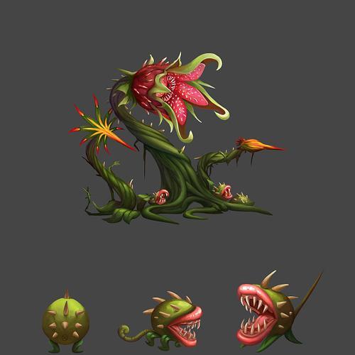《元能失控远征食人花攻略》（挑战无尽的植物丛林）
