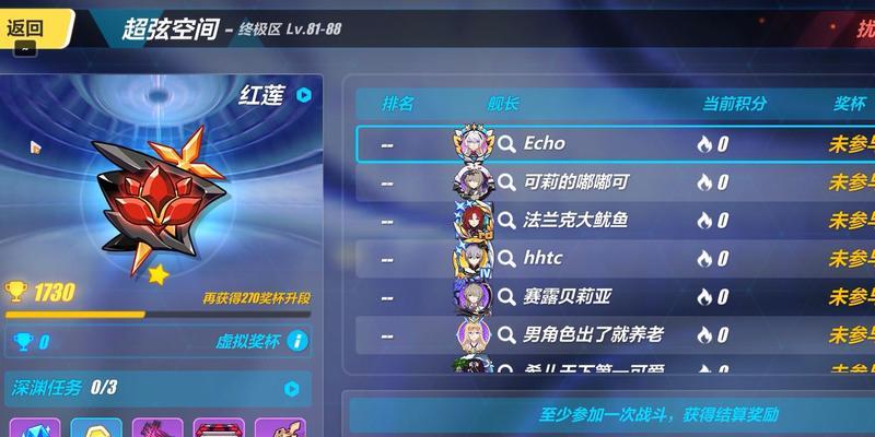 《崩坏3》萌新角色一览（崩坏3萌新角色的强大能力与魅力）