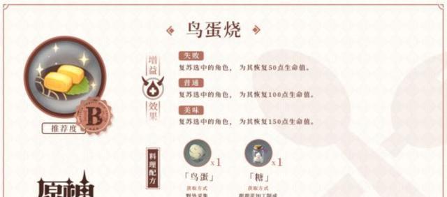 原神味噌汤食谱配方介绍？如何制作原神中的味噌汤？