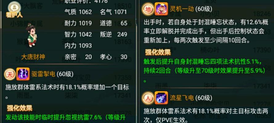 《大话西游》男仙角色加点与装备选择攻略？如何提升战斗力？