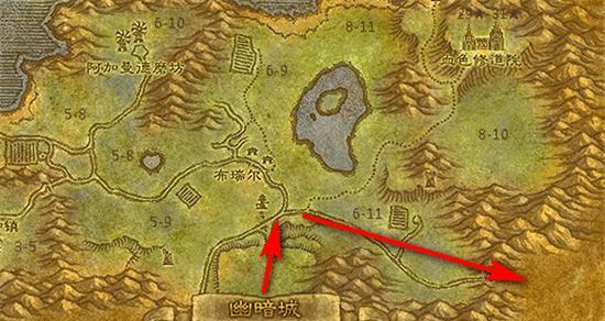 魔法区在魔兽世界中的位置？进入方法是什么？