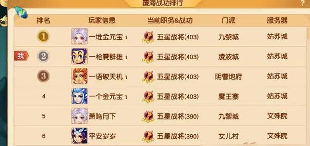 梦幻手游哪个区人气最高？如何选择最活跃的服务器？