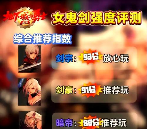 dnf鬼剑士100版本转职推荐是什么？