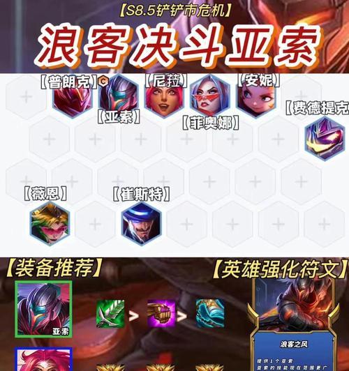 手游亚索如何搭配神器？哪些神器与亚索最搭配？