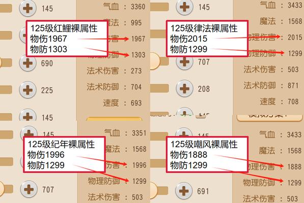 梦幻西游耐攻鸟合成公式是什么？