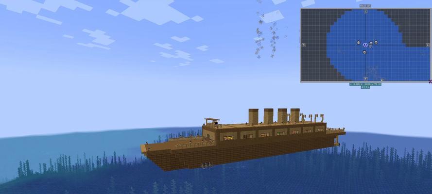 岸边船在Minecraft中如何建造？