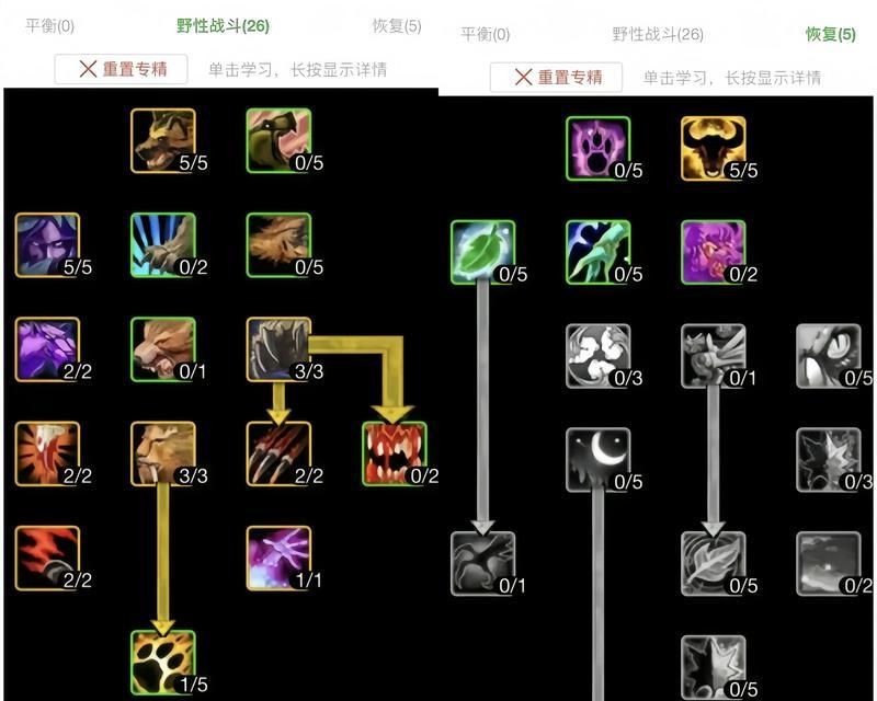 魔兽世界选手天赋如何选择？天赋点法对战斗的影响是什么？