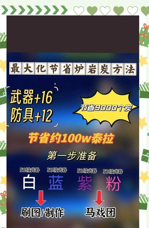 地下城材料如何换成碳？需要哪些步骤？