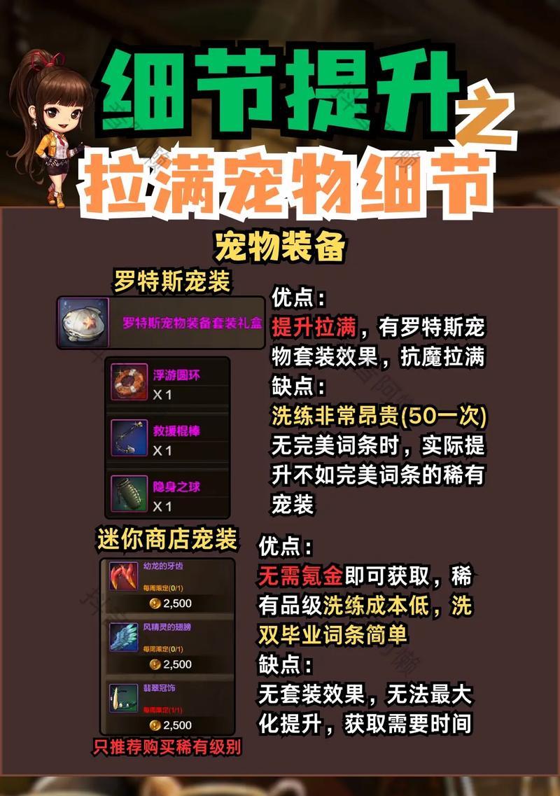 DNF宠物选择哪个好？宠物购买的推荐指南是什么？