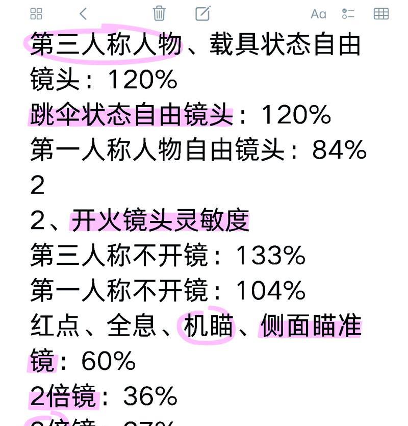 CF默认水平垂直灵敏度是多少？如何调整以适应个人习惯？