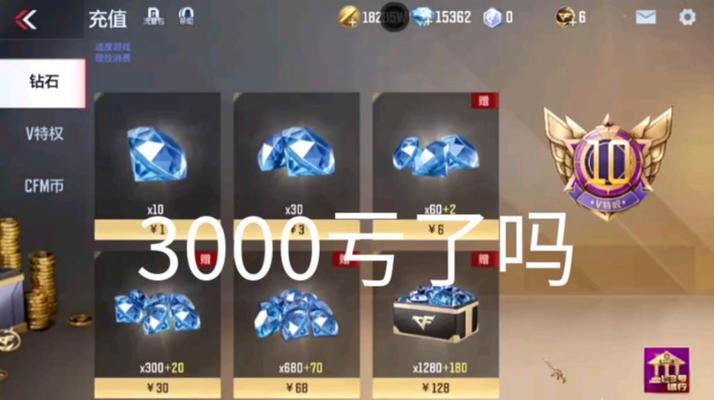 CF充值怎样最划算？需要多少钱？