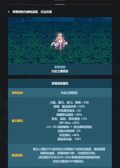地下城宠物选择哪个最好？如何评估宠物的性价比？